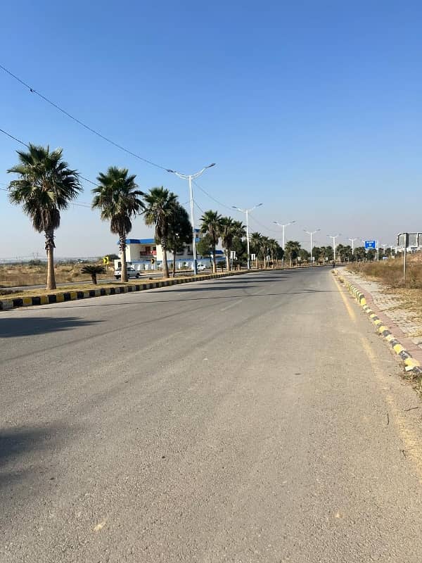 New City Phase II Wah Cantt E Block Major Road 7 Marla Plot For Sale 1