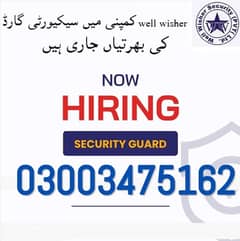 security guard Job I   سیکورٹی گارڈ