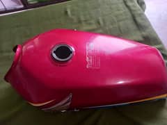 Honda 125 2019 model original feul tank and side tapay