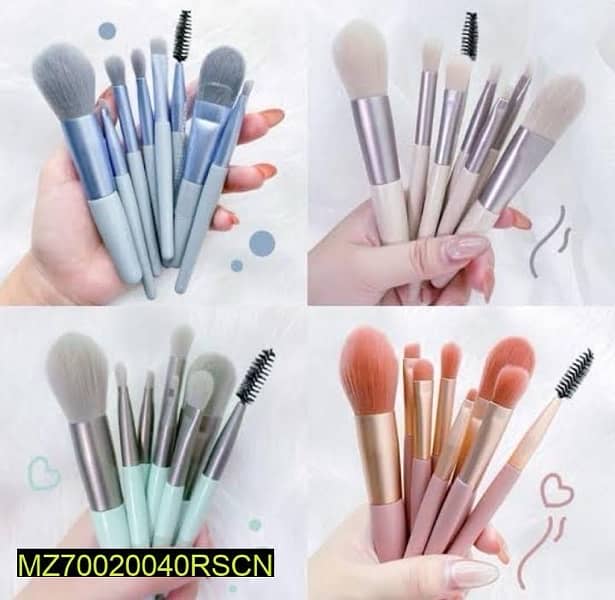 makeup brushes pack of 8 0