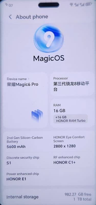 honor magic 6 pro official pta approved 0