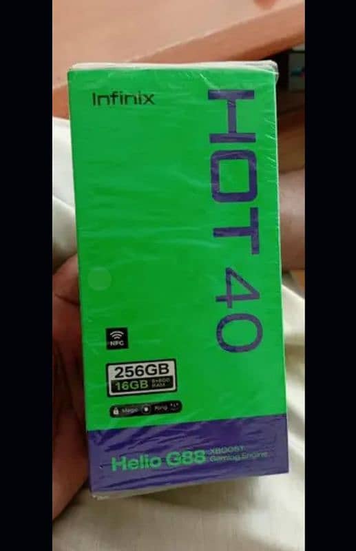 Infinix Hot 40 (8+8/256) Gb 9 se 10 month warranty 4