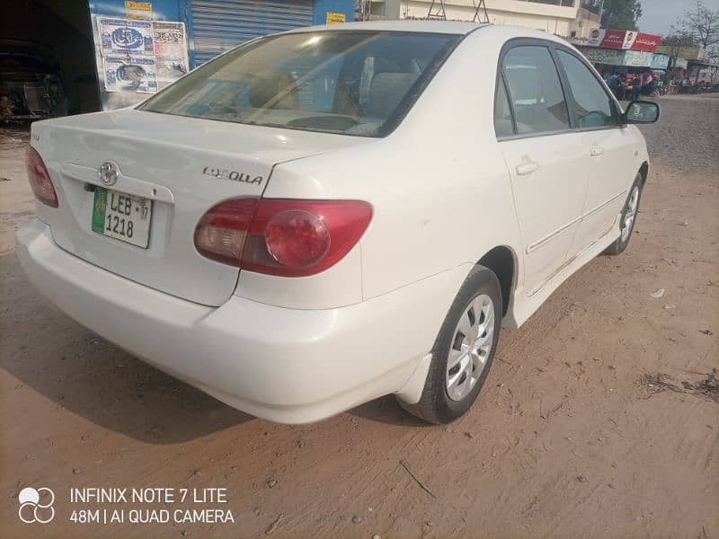 Toyota Corolla XLI 2007 5