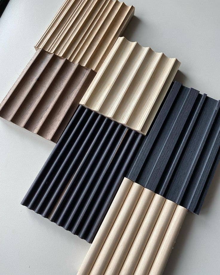 PvC wall Panels/ WPC Fluted panel / SPC Floor /Hard panel/solid panel 11