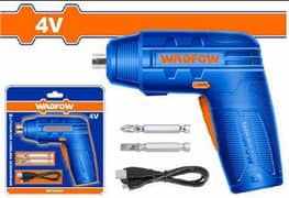 Wadfow 4v Cordless Screwdriver Lithium Drill Machine Screw Driver