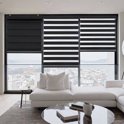 Window blinds curtains rollers vertical wooden blinds 9