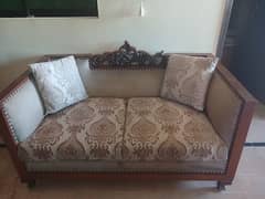 Original Shesham WoodSofa Settee Handmade Just Like New