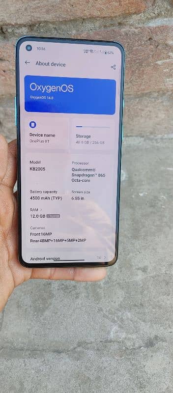 oneplus 8t 12.256 0