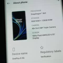 One Plus 8 5g non pta exchange