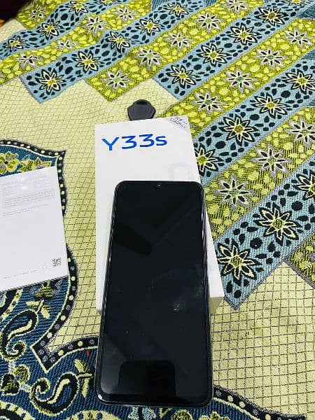 vivo y33s brand new condition 8+4 128 ram 5