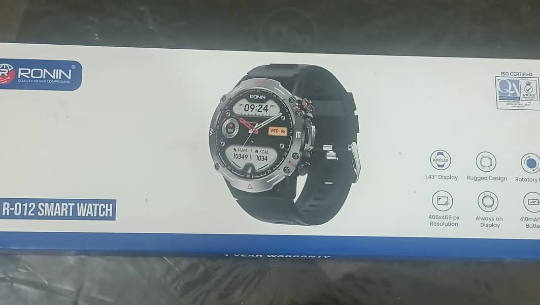 Original Ronin Fully Water Proof Smart Watch Rugged R 012 5