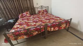 Bed Set Single Iron