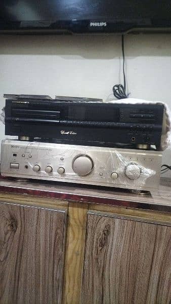 denan amp pma 390iv brand new condition gold colr 1