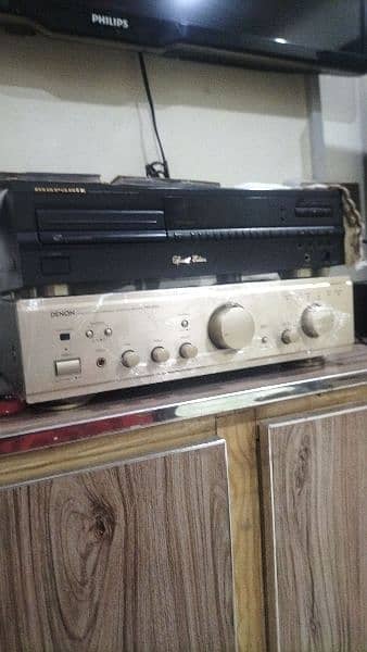 denan amp pma 390iv brand new condition gold colr 3