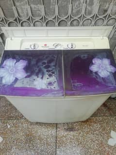 Toyo dual washing machine