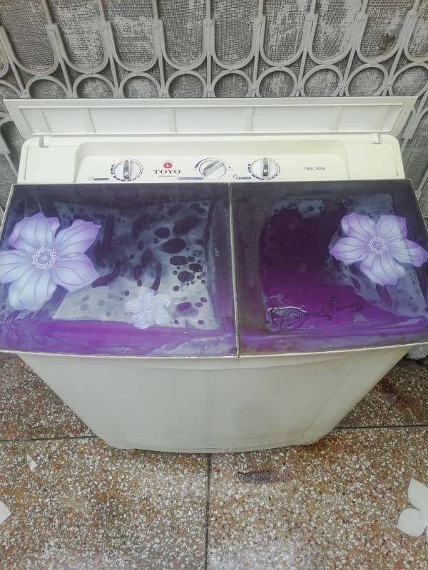 Toyo dual washing machine 0