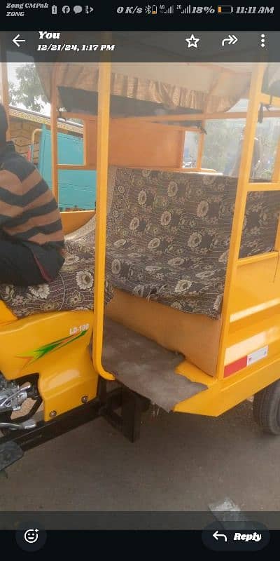 Lal Din 9 sitter Rickshaw 2