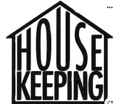 House Keeping / Clean Person is required