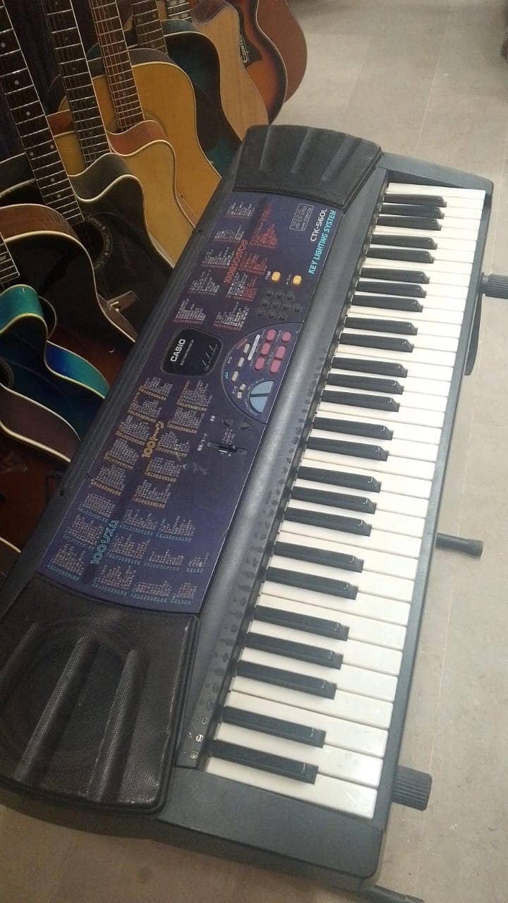 Yamaha and Casio keyboards collection Used 2