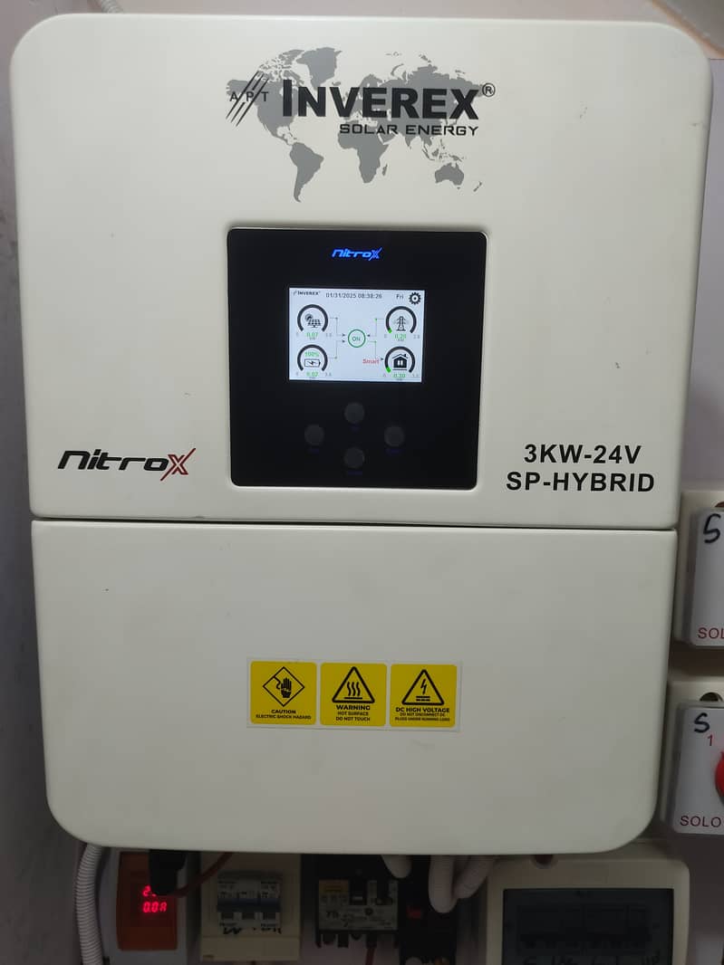 A brand new 3KW inverex inverter which was used for only 5 months. 1