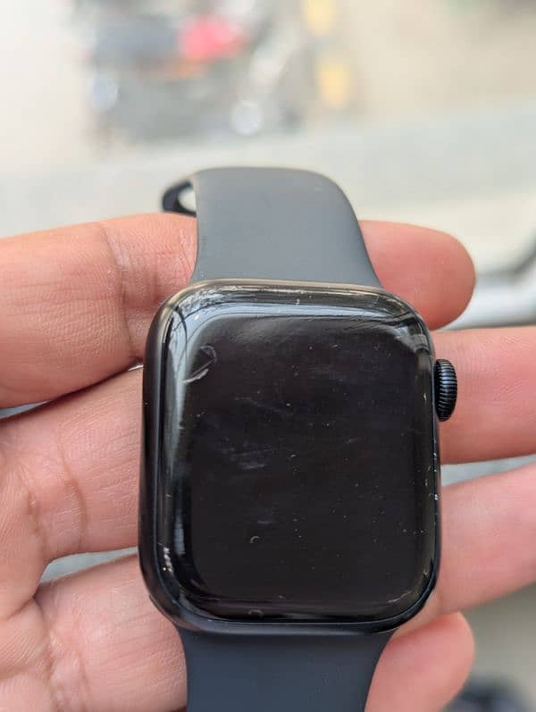 apple watch 7 41mm midnight aluminium A2473 7