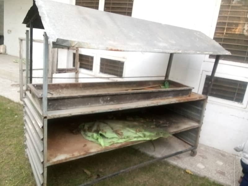 BBQ counter and Angethi for Sale urgent 8 x3 0