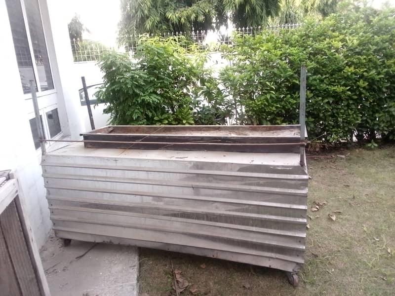 BBQ counter and Angethi for Sale urgent 8 x3 5