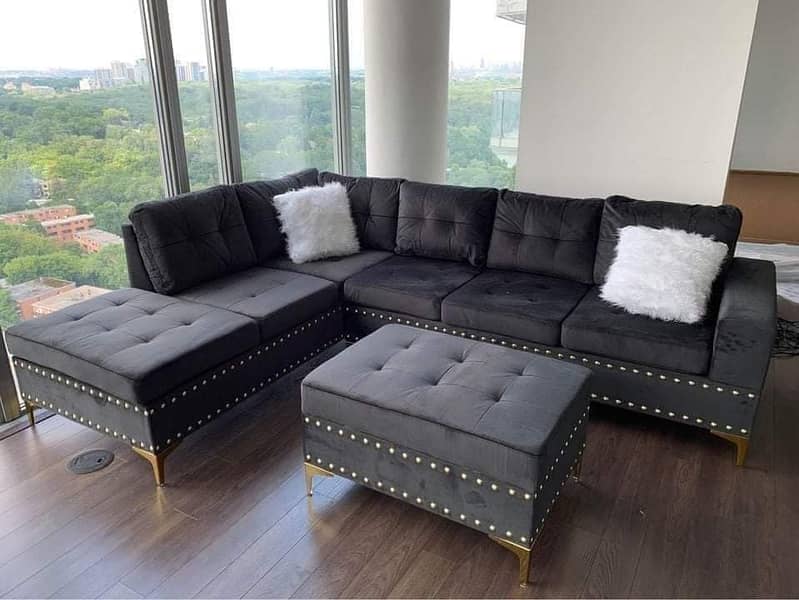 sofa set/l shape sofa /6 seater sofa/corner set/wooden sofa 8