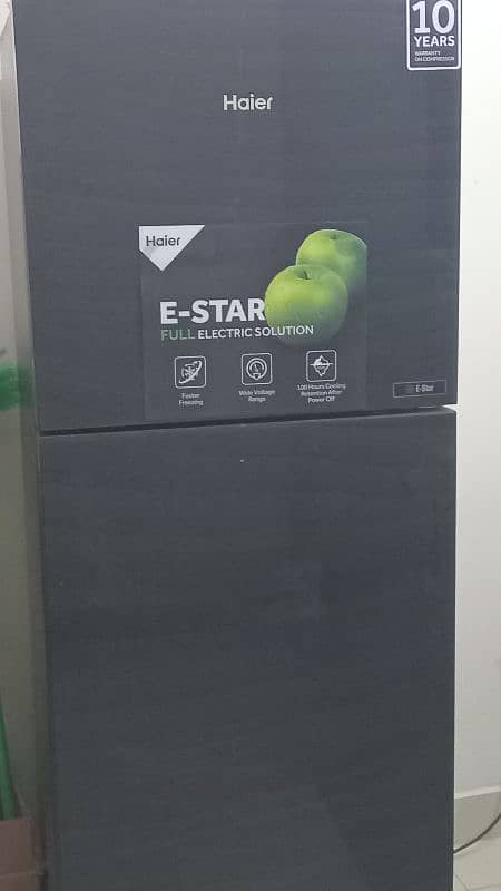 Haier medium size refrigerator for sale in excellent condition 0