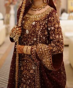 BARAAT DRESS FARSHI SHARARA