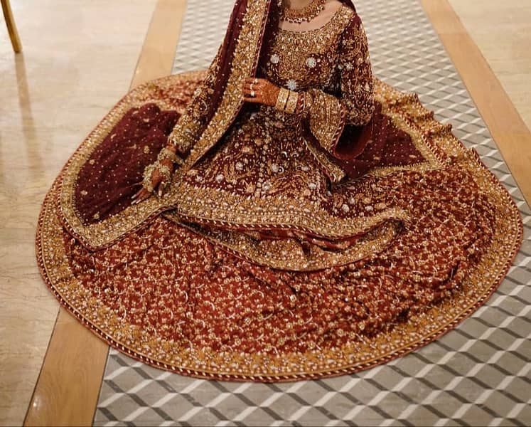 BARAAT DRESS FARSHI SHARARA 2