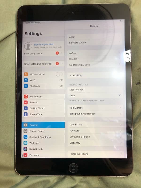 iPad mini 2 GB16 all ok hai 10/9 hai exchange possible 1