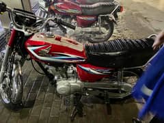 Honda CG 125 2015 Golden Number is 20