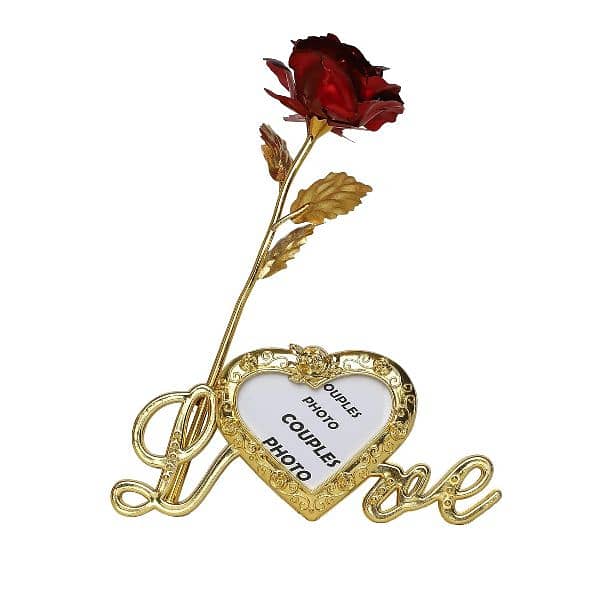 Valentine special Artificial Flower+Frame 1