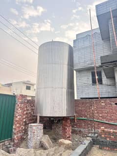 SS oil tank