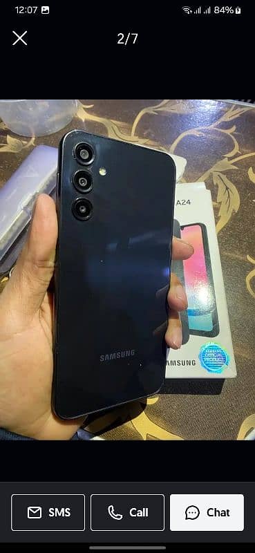 samsung A24 / 6gb / 128gb / 1. months warranty 1