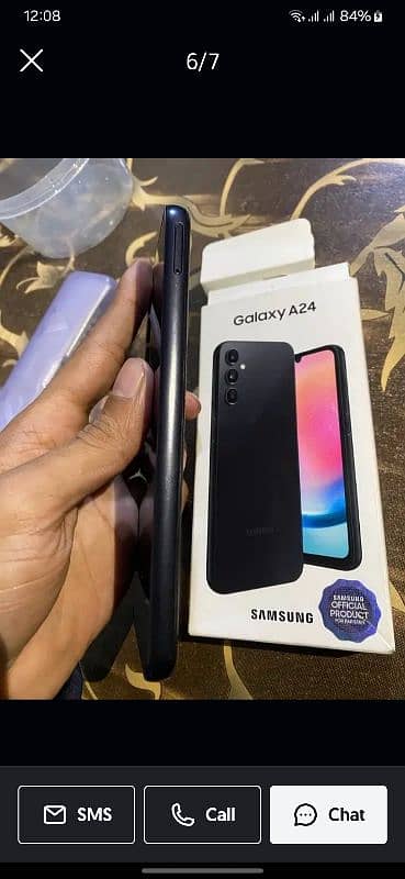 samsung A24 / 6gb / 128gb / 1. months warranty 5