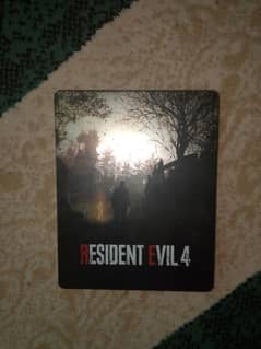 resident evil 4 remake steelbook edition ps4