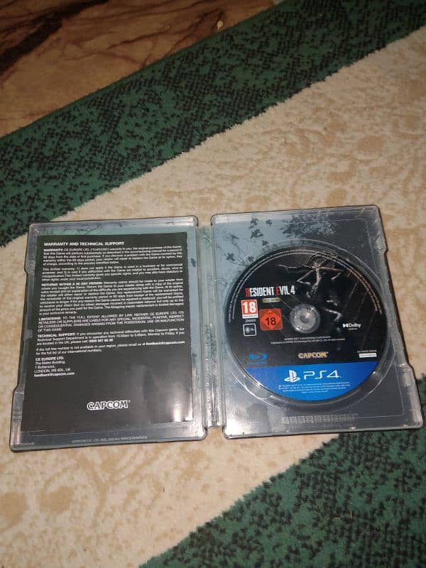 resident evil 4 remake steelbook edition ps4 2