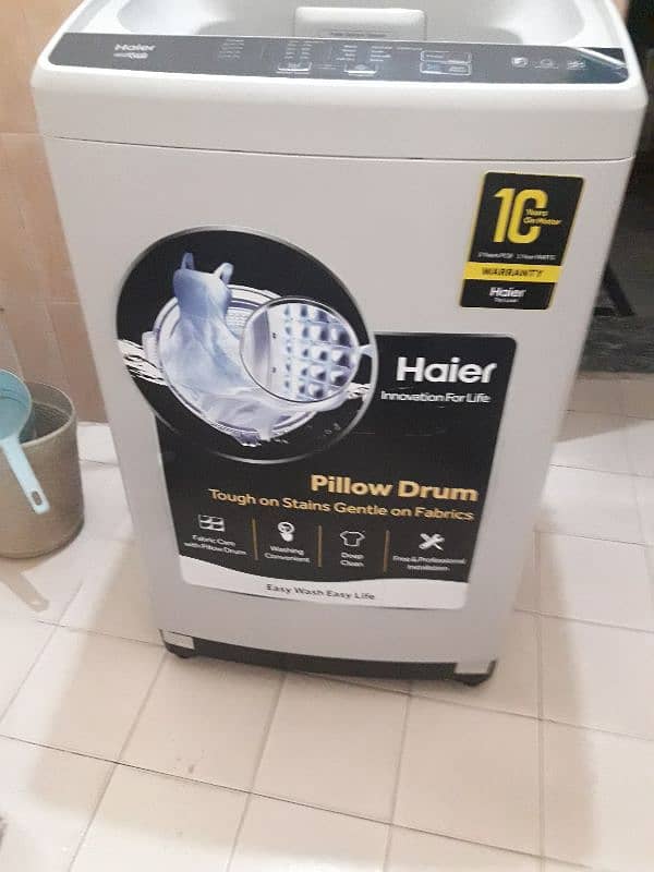 haier fully automatic machine 1