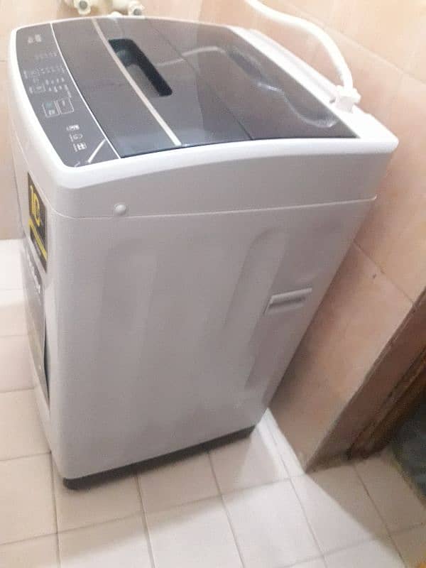 haier fully automatic machine 7