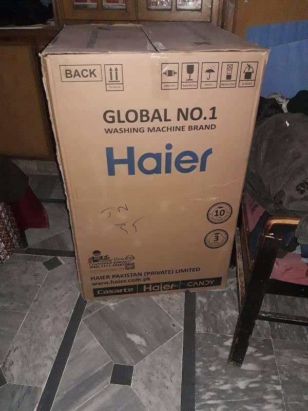 haier fully automatic machine 12