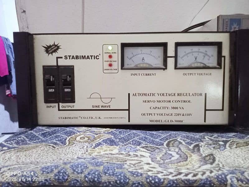 3000 watts sarwo stablizer 0