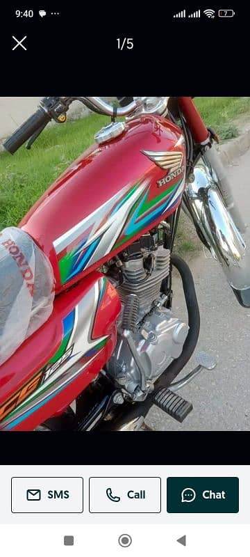 sell bik Honda 125 0