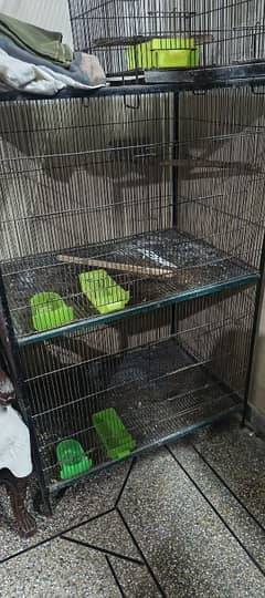 2 PORTION BIG SIZE HEAVY CAGE FOR SELL