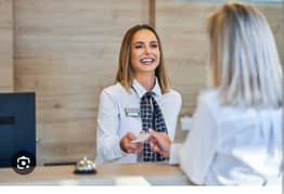 Reception ( Front Desk Officer ) Female only