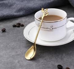 4 / 8 / 12 / 24pcs Golden Stainless Steel Coffee Spoon and Desserts