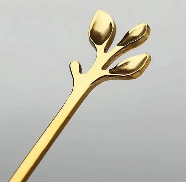 4 / 8 / 12 / 24pcs Golden Stainless Steel Coffee Spoon and Desserts 3