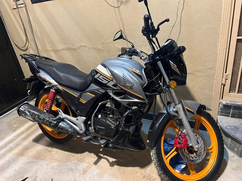 Honda cb150f 2022 Punjab registered 2