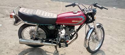 HONDA CG125 83 model paper all clear